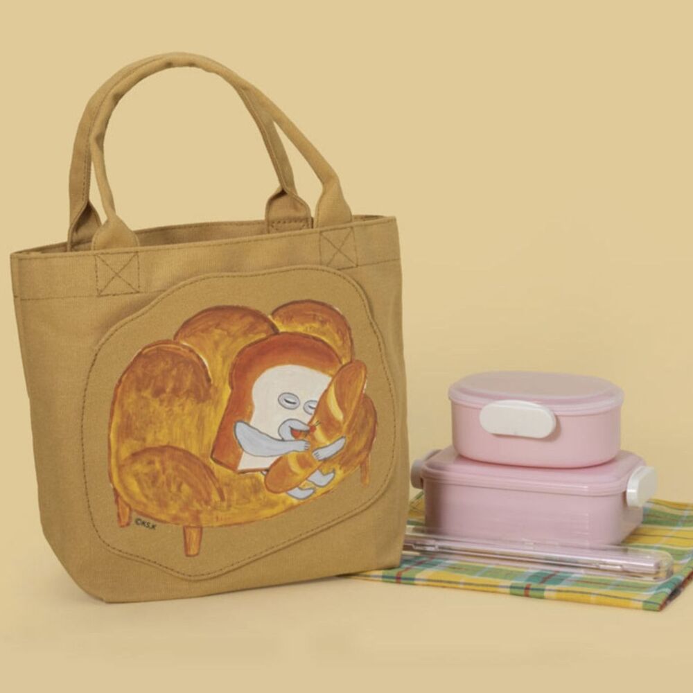 pan dorobou / bread thief tote bag - Picture 2 of 4